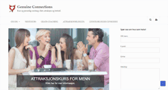 Desktop Screenshot of genuine-connections.com